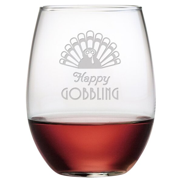 Susquehanna Glass 21oz Stemless Wine Glass Set And Reviews Wayfair 1534